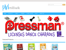 Tablet Screenshot of milliwik.com